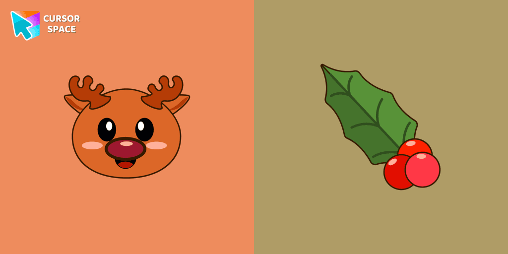 Christmas Reindeer cursor