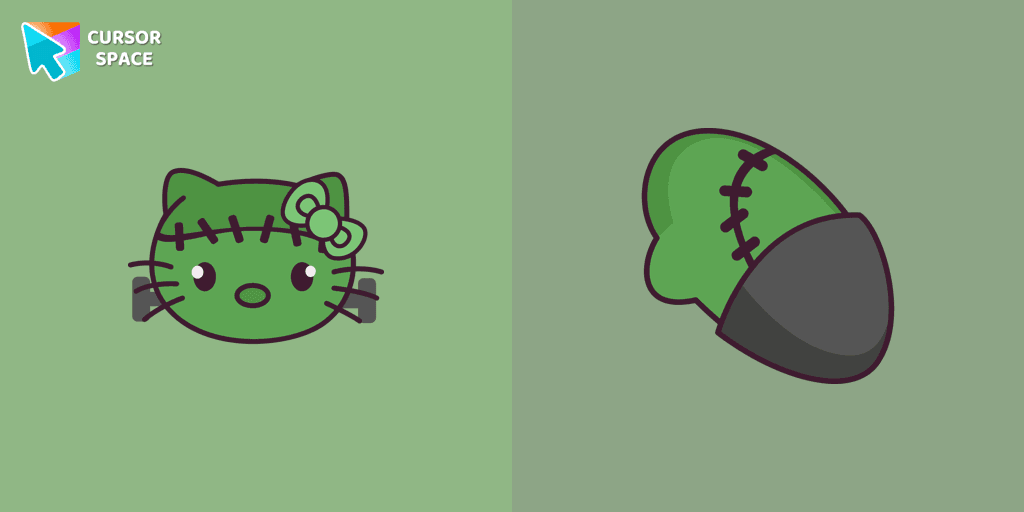 Frankenstein Kitty cursor